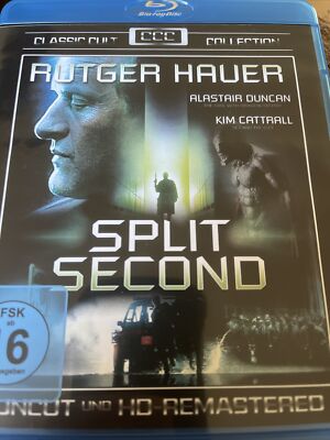 Split Second (Region Free Blu-Ray) Rutger Hauer Classic Cult Collection