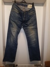 Jean Hollister California bleu délavé W30 L30 très bon état bouton mouche