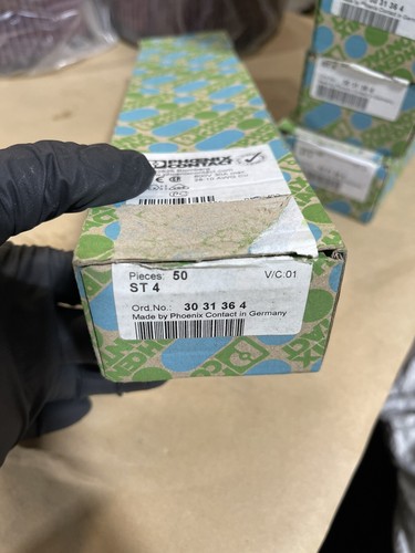 50PC Phoenix Contact terminal block ST4 3031364 Brand new | eBay