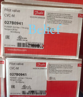 1pc DANFOSS CVC-M 027B0941 New Pressure Control Pilot Valve