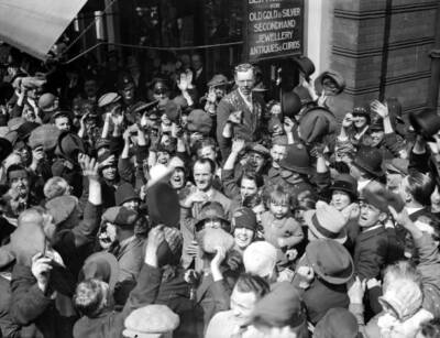 W S Cluse After He Was Re Elected Labour Socialist Mp 1929 Politician OLD PHOTO
