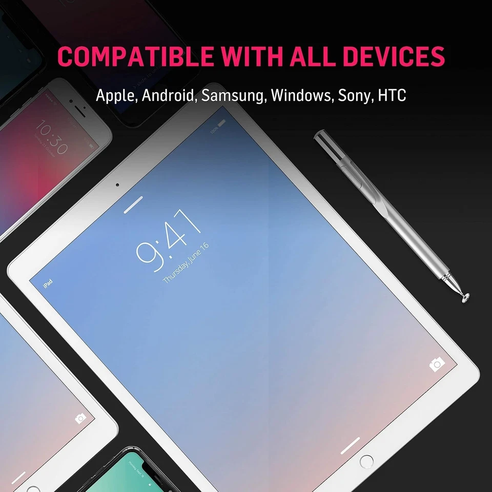 Adonit Jot Pro Silver with Precision Disc Stylus New Open Box - Image 4 of 4