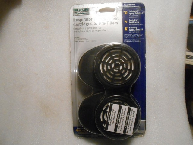 Msa Safety Works Replacement Cartridges And Pre Filters For Paint And Pesticide Respirator For Sale Online Ebay