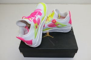 Air Jordan 4 Retro SE GS White Lemon Venom 6Y/EUR 38.5 CV7808-100 | eBay