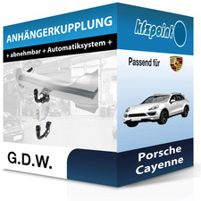 Für Porsche Cayenne 12.2002-04.2010 G.D.W. Anhängerkupplung abnehmbar neu