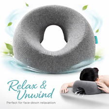 Face down Pillows for MASSAGE Table, Massage Headrest for Bed, Face Cradle for S