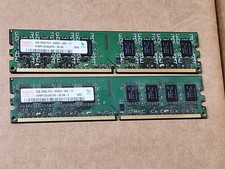 SK Hynix 4GB 2x 2GB PC2-6400U Desktop DIMM DDR2 800 MHz Non-ECC Memory RAM