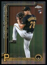 2025 Topps Chrome Update #USC177 Thomas Harrington RC Pittsburgh Pirates 54089