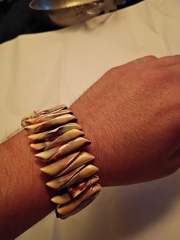 sea shell bracelet vintage