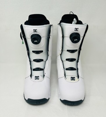 DC Men's CONTROL Snow Boots - ADY0100070 - White/Black - US 8.5 UK 7.0 EUR 40.5