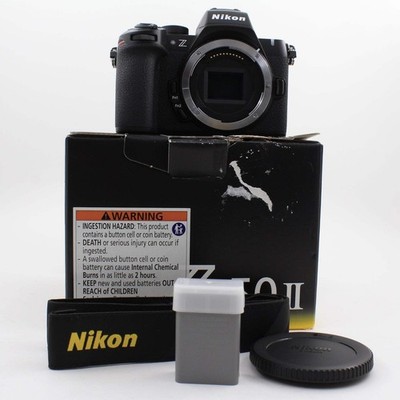 OPEN BOX EXCELLENT * Nikon Z50 II Mirrorless Camera | eBay