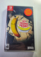 NEW My Friend Pedro Nintendo Switch NSW 2019 M Stickers Poster Devolver SEALED