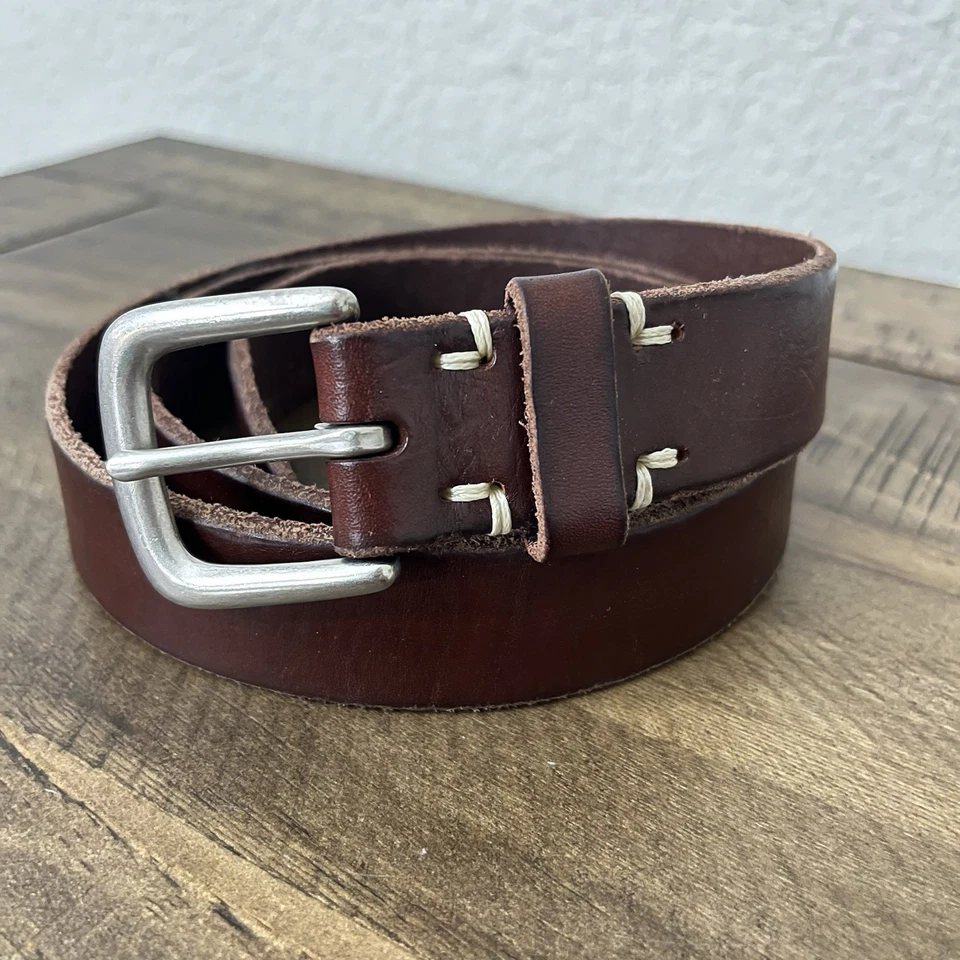 Madewell Leather Belt Brown Classic Women’s Size 36 - Image 2 of 4