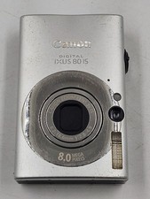 Canon IXUS 80 IS 8,0 MP Digitalkamera Silber - Defekt