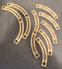 Pezzi di ricambio Hape Quadrilla Marble Run: 7 binari curvi per slittino