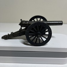 Vintage Mini Cast Iron Cannon Replica 4.5  Long