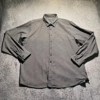 Koton Shirt Mens XXL Black / White long Sleeve