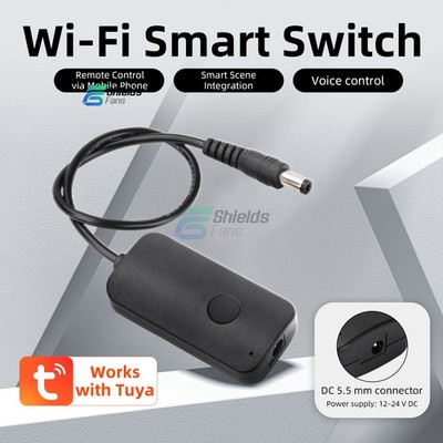 Tuya Smart WiFi On/Off Switch Breaker Timer eWeLink DC Power Switch Controller