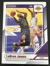 LEBRON JAMES #19 Los Angeles Lakers 2024 Panini Donruss Basketball Card (NM-MT)
