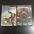 God of War 1 + God of War 2 CIB (PS2 PlayStation 2) Complete Black Label TESTED