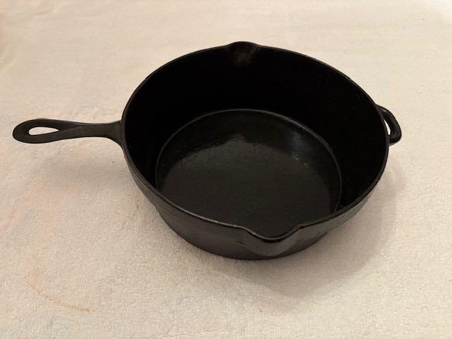 Vintage Blankenship COMBO COOKER Skillet and Lid #1