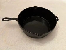 Vintage Blankenship Cast Iron Skillet and Lid #1 - Circa 1930's
