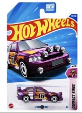 Hot Wheels 2025 Ford Escort Purple 113/250 Compact Kings 4/10