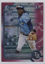 2022 Bowman Chrome Prospects Mega Box Fuchsia Mojo Refractor Alejandro Pie 06qf