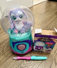Lot Of Magic Mixies: Magic Crystal Ball,Plush Toy, Wand And 4 Bottles Of Refill