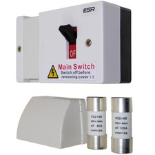 Fused Main Switch Isolator with 80A and 100A KMF Fuse Switchfuse Disconnector