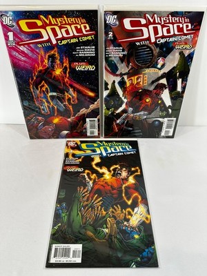 Mystery In Space With Captain Comet 3-Issue Comic Book Lot  1 2 3 DC Comics 2006