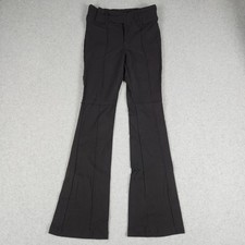 No Boundaries Flare Pants Women S Black Front Seam High Rise Stretch Slim Fit