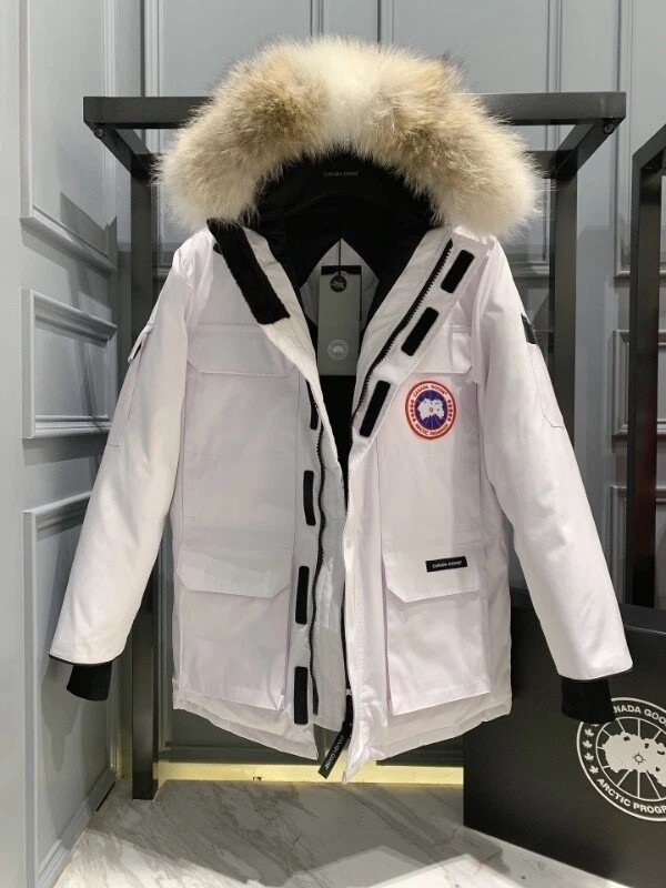 Canada Goose 08 Men's pure white down jacket size s-xxl | eBay