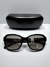 Coach HC8232 L1010 56 17 Black Sunglasses JJ30