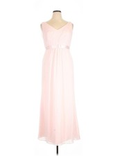 David's Bridal Women Pink Cocktail Dress 14