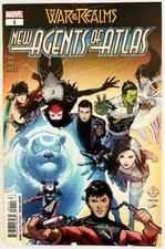 War of the Realms New Agents of Atlas #1 Cover A (1st Print) 2019 Luna Snow
