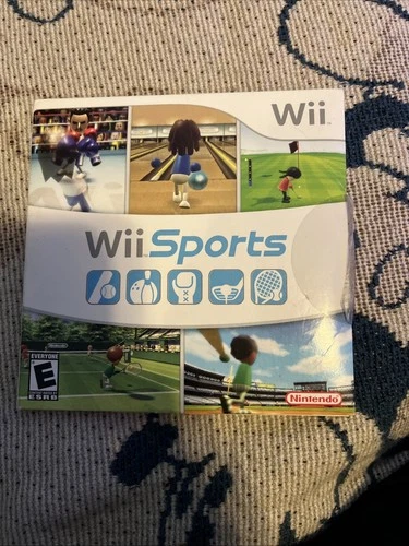 Wii Sports (Nintendo Wii) Cardboard Sleeve CIB Complete Tested And Working