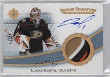 2022-23 Upper Deck Ultimate Collection 14/65 Lukas Dostal #RSP-LD Auto lk8