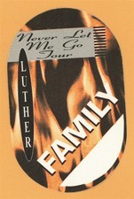 Luther Vandross 1993 Never Let Me Go Concert Tour FAMILY Backstage Pass