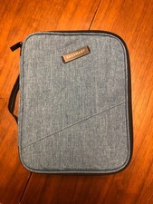 BAGSMART Cable Organizer /Travel Electronics Organizer w/ Adjustable Dividers