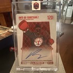 2026 Bo Jackson Battle Arena #THAA-12 ANTE-DE-SOMETHING T Inspired Ink Auto SSP