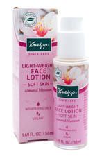 Kneipp Light-Weight Face Lotion, Soft Skin Almond NIB 1.69 oz