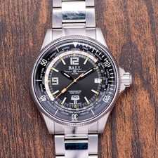 BALL Engineer Master II Diver Worldtime Black 42mm | April 2025 Box & Papers
