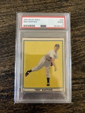 1941 Play Ball Red Ruffing PSA 2 HOF