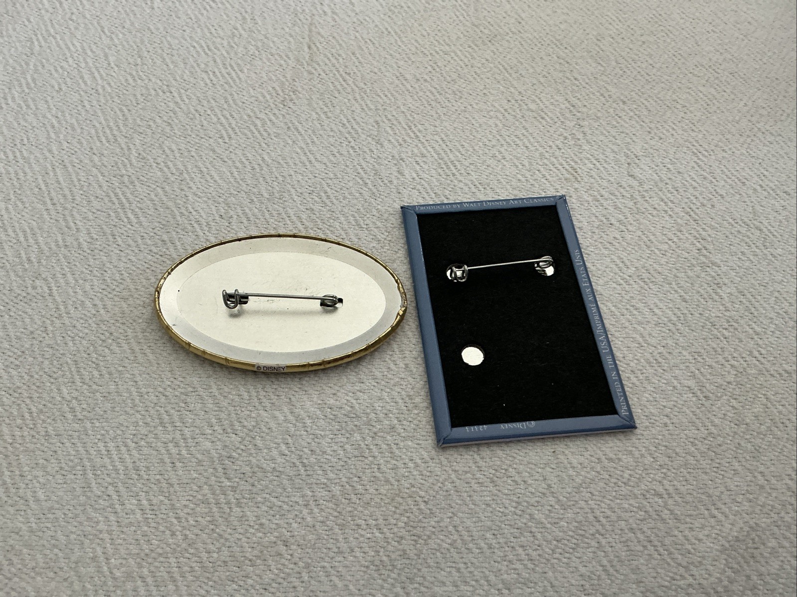 WDCC Hercules’ Enchanted Places Pain & Panic Miniatures w/Buttons & Postcard