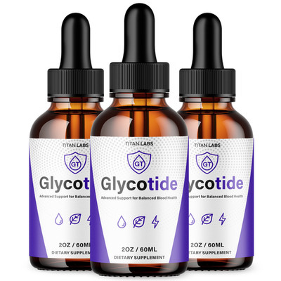 (3 Pack) Glycotide Drops Advanced Blood Support Supplement Glyco Tide 90 Serves