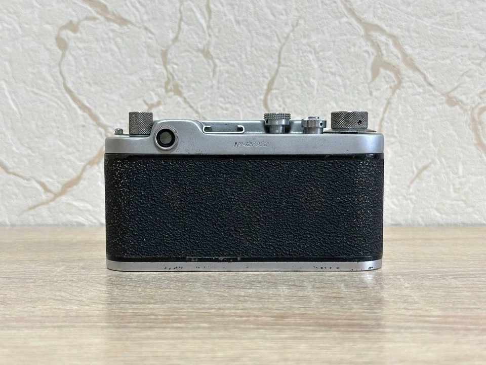 Lente telémetro de cámara fotográfica vintage FED 2 35 mm Industar-26 m urss soviética Foto 4 de 4