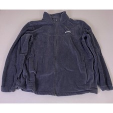 Columbia Fleece Jacket Women's Plus 3X Full Zip Charcoal Gray Benton Springs