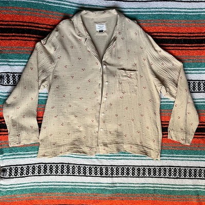 American Eagle Lounge Large Made In Bangladesh 100% Cotton Cherries