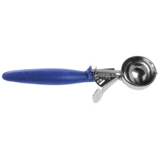 Proctor Silex Hamilton Beach® Microban® 2 oz Stainless Steel Disher with Blue